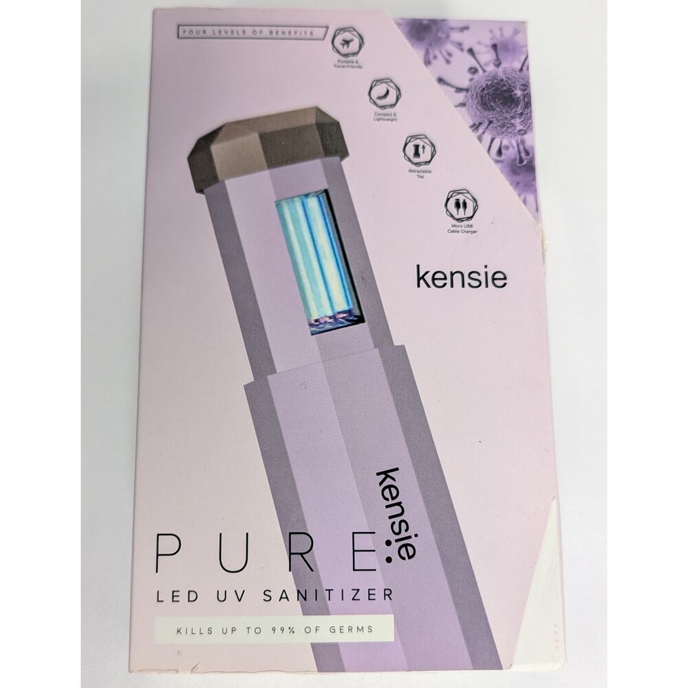 The Kensie Pure Led UV Sanitizer Wand Pink - Picture 2 of 10